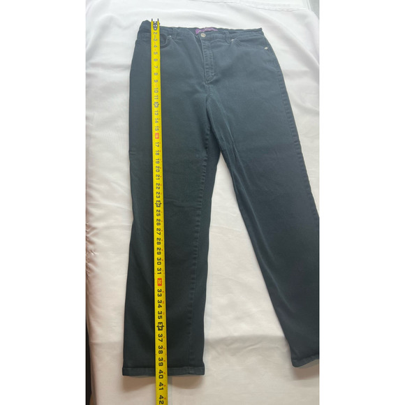 2018 GLORIA VANDERBILT Black Indonesia Amanda Denim‎ Jeans Plus Size 14 - Picture 9 of 10